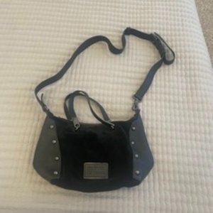 Black Marc by Marc Jacobs suede cross-body bag